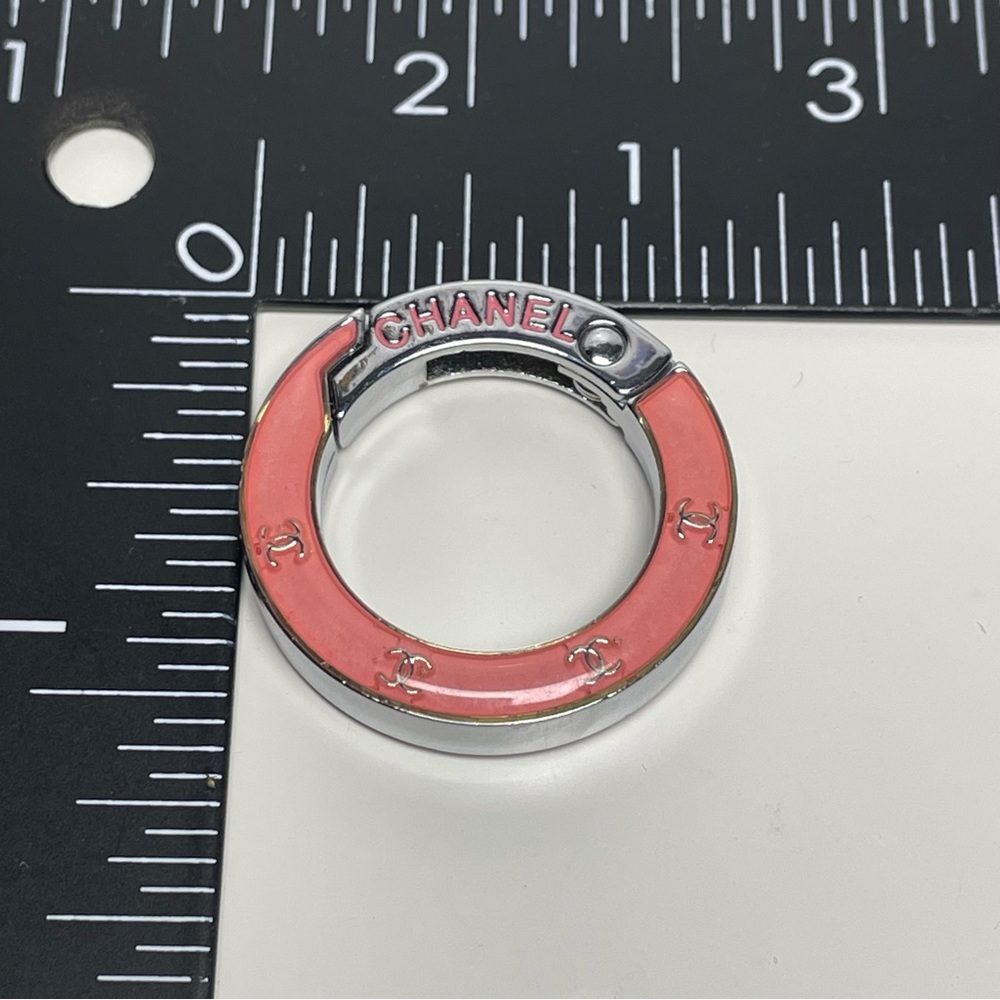 Coral Enamel Ring Charm - Picture 6 of 7